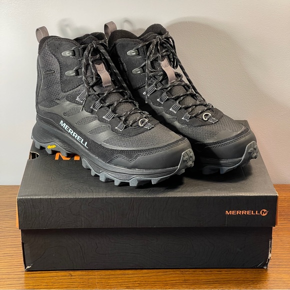 NWT | Merrell Moab Speed Thermo Mid Winter Boots, Mid Top, Waterproof - Picture 2 of 16